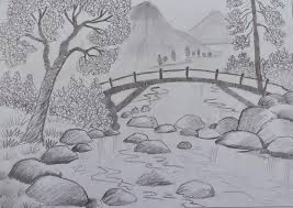 Hand-drawn sketch of birds